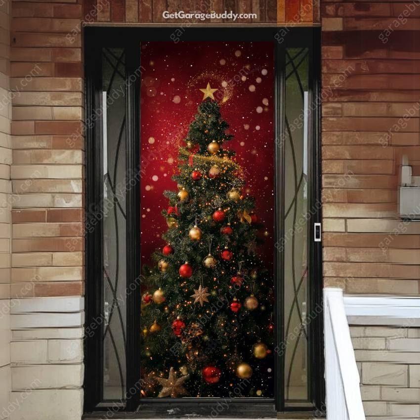 Christmas Tree | Christmas Front Door Cover - Image 8