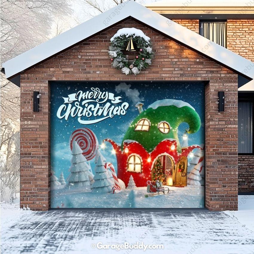 Christmas Wonderland | Christmas Garage Door Cover - Image 9