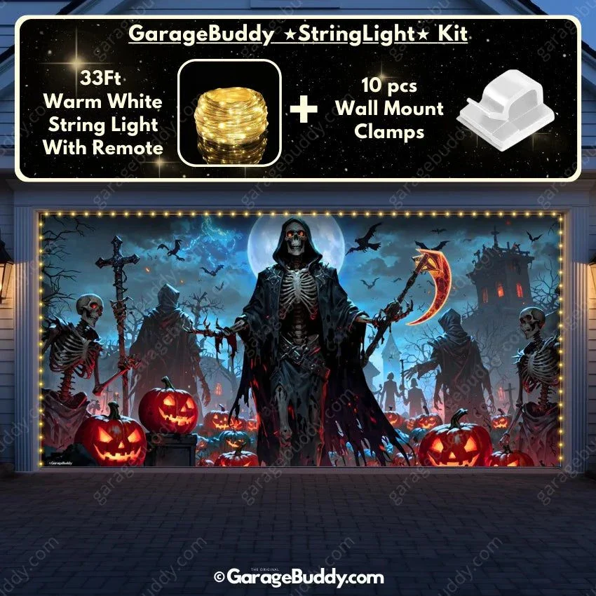 Cursed Night (Glow) | Halloween Garage Door Cover - Image 21