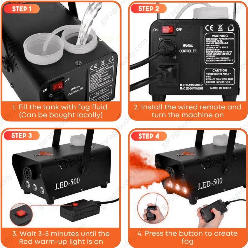 SmokyGlow Fog & Light Machine - Image 4