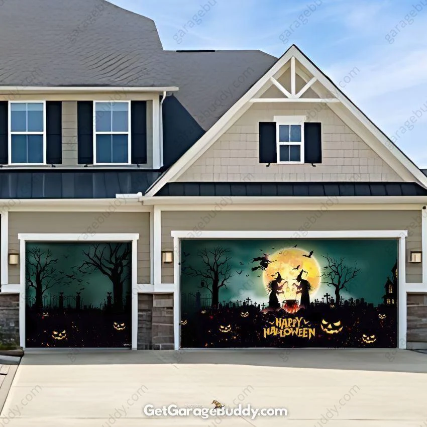 🎃GarageBuddy®️ Halloween Garage Door Covers - Image 125