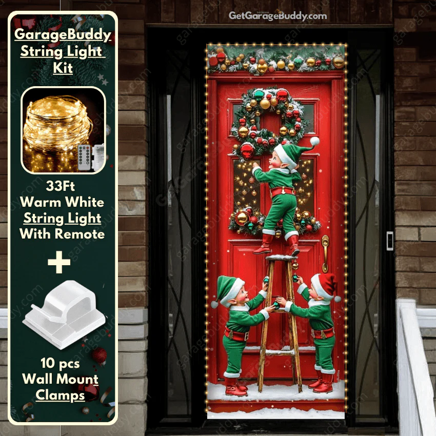 GarageBuddy | Christmas Front Door Covers - Image 32