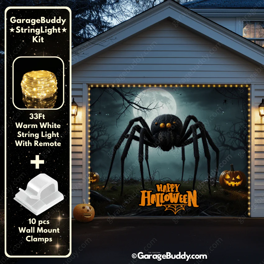 Giant Spider | Halloween Garage Door Cover - Image 10