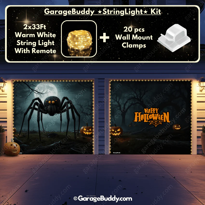 Giant Spider | Halloween Garage Door Cover - Image 12