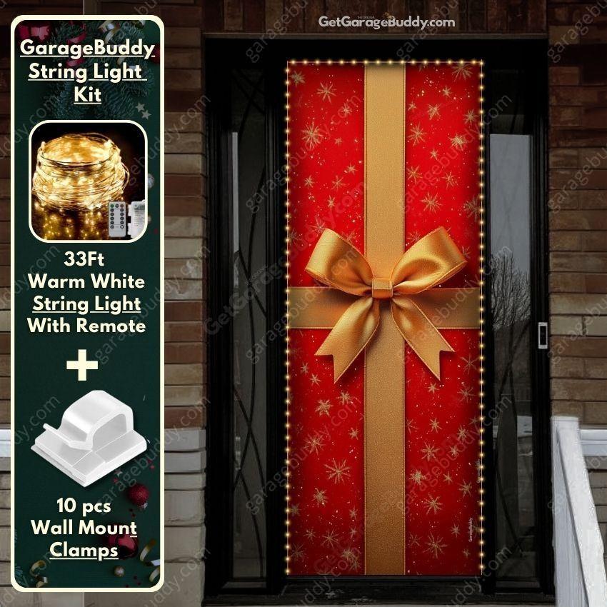 Gift Wrap | Christmas Front Door Cover - Image 5