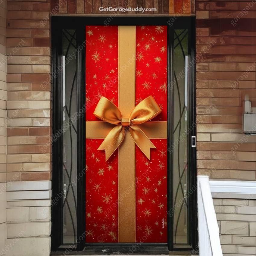 Gift Wrap | Christmas Front Door Cover - Image 8