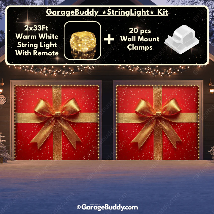 Gift Wrap | Christmas Garage Door Cover - Image 17