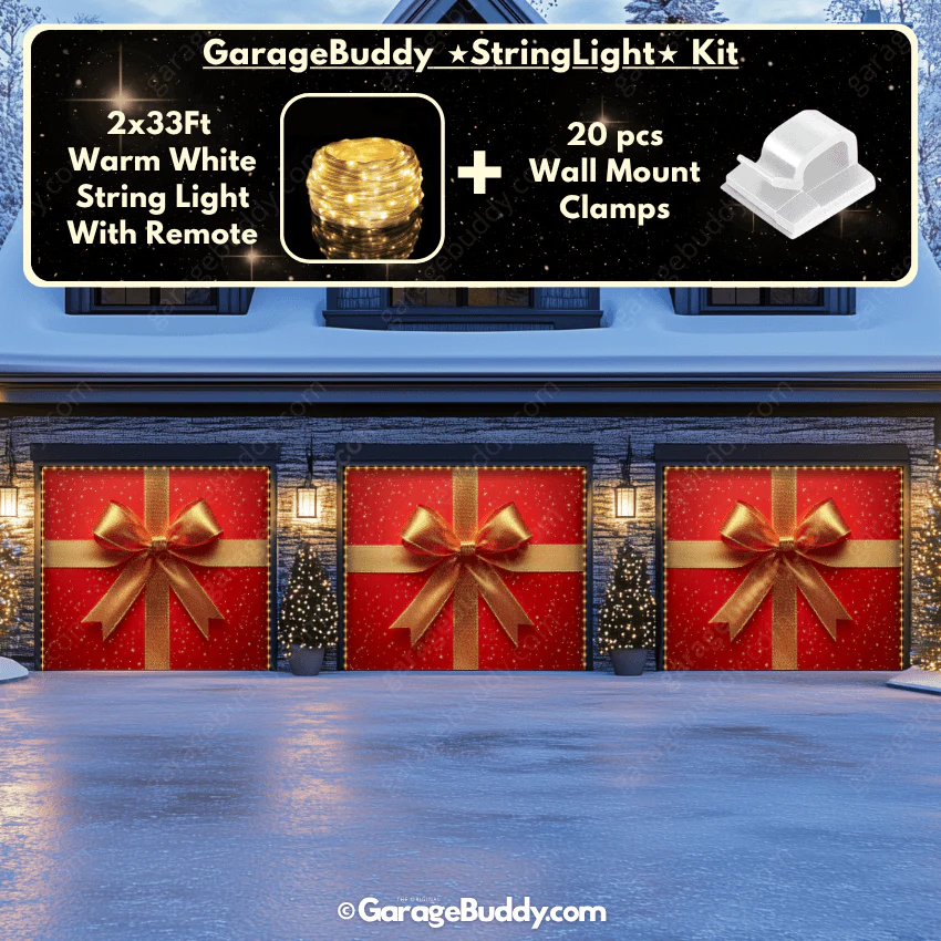 Gift Wrap | Christmas Garage Door Cover - Image 21