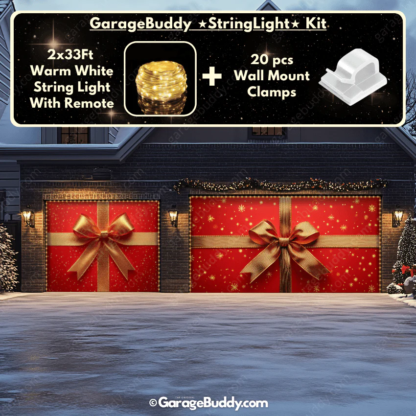 Gift Wrap | Christmas Garage Door Cover - Image 22