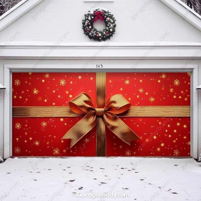 Gift Wrap | Christmas Garage Door Cover - Image 9