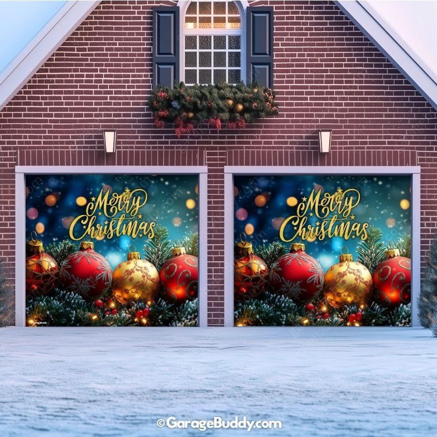 Merry Christmas | Christmas Garage Door Cover - Image 13