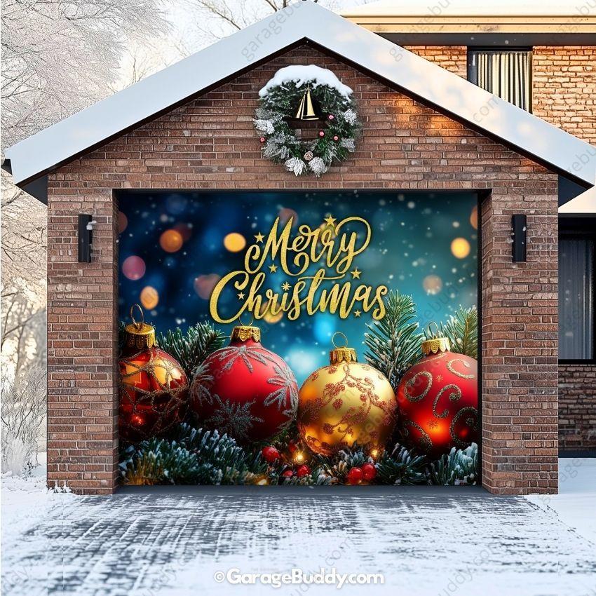Merry Christmas | Christmas Garage Door Cover - Image 15