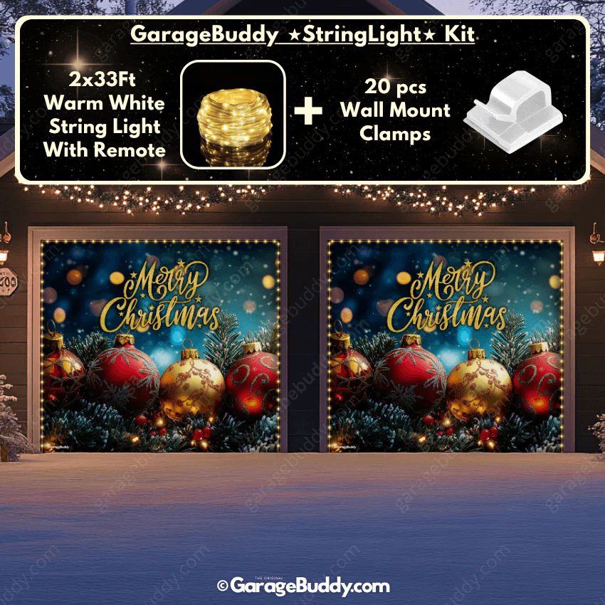 Merry Christmas | Christmas Garage Door Cover - Image 17