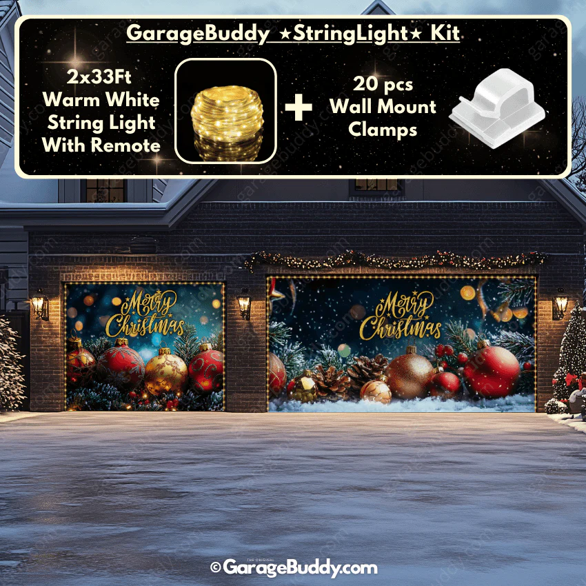 Merry Christmas | Christmas Garage Door Cover - Image 18