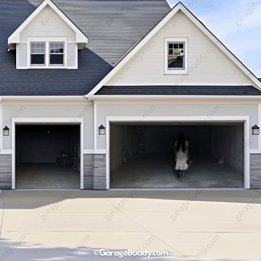 Possessed Girl | Halloween Garage Door Cover - Image 10