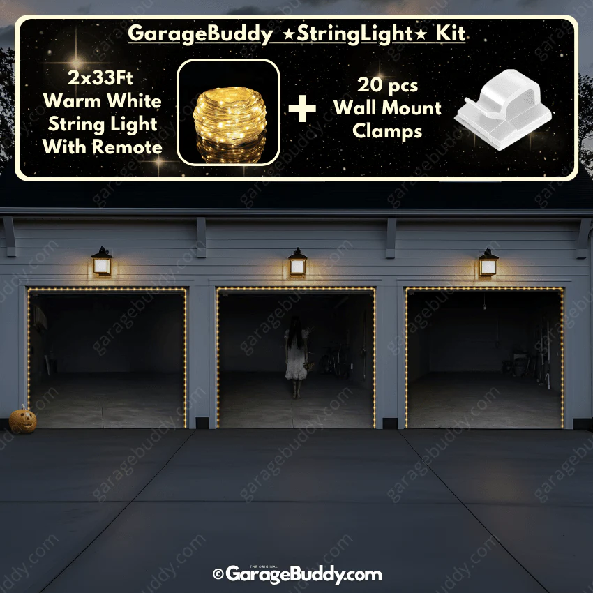 Possessed Girl | Halloween Garage Door Cover - Image 16