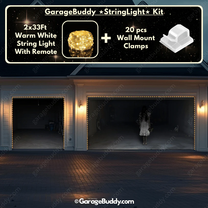 Possessed Girl | Halloween Garage Door Cover - Image 18