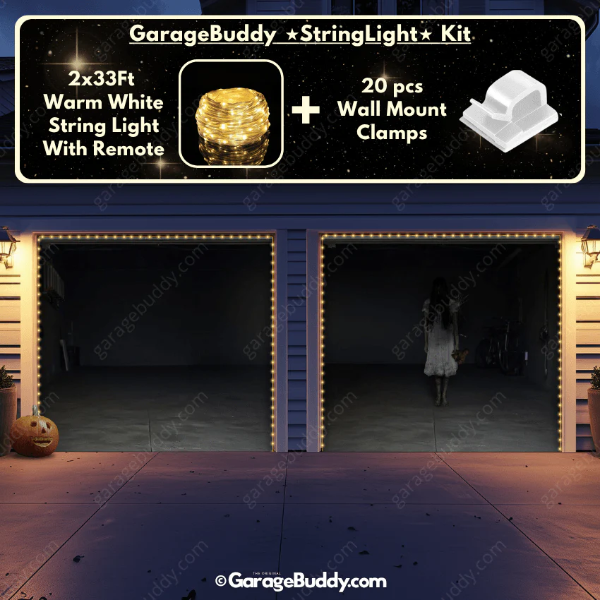 Possessed Girl | Halloween Garage Door Cover - Image 22