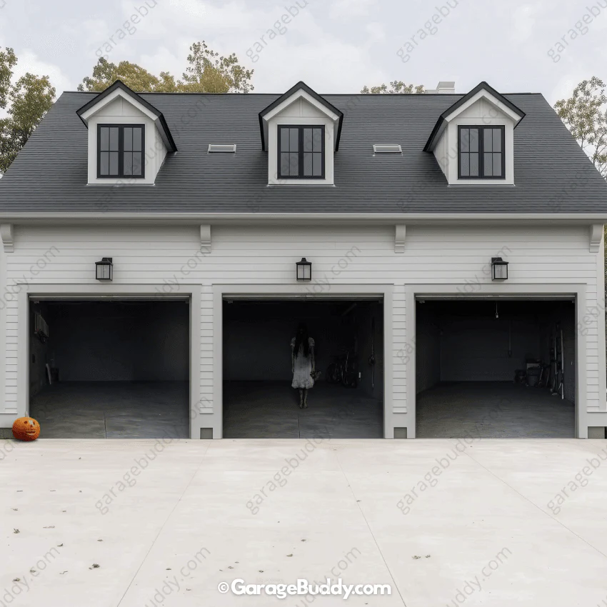 Possessed Girl | Halloween Garage Door Cover - Image 9