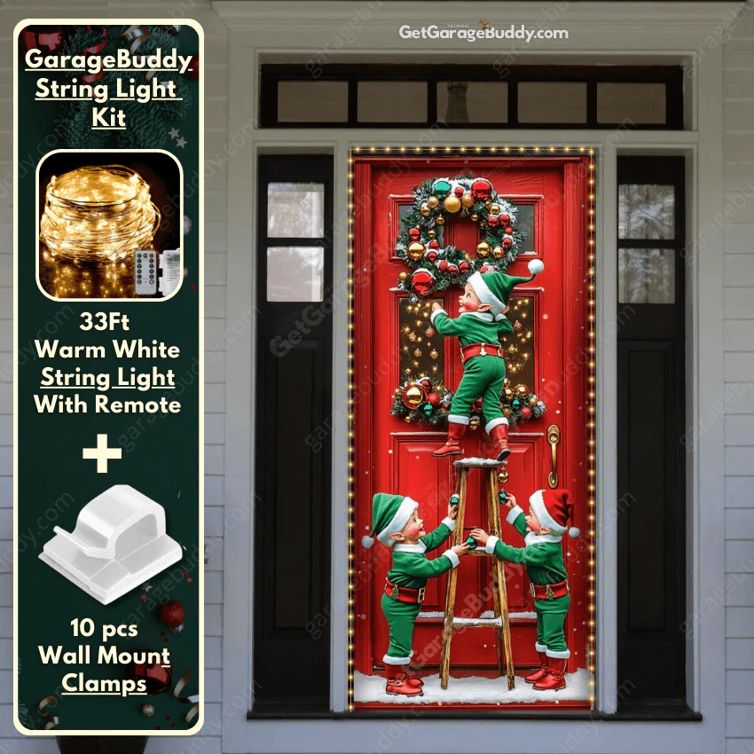 GarageBuddy | Christmas Front Door Covers - Image 13