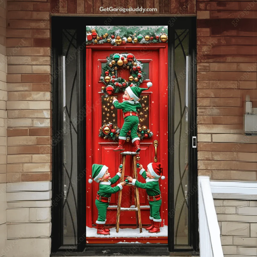 GarageBuddy | Christmas Front Door Covers - Image 15