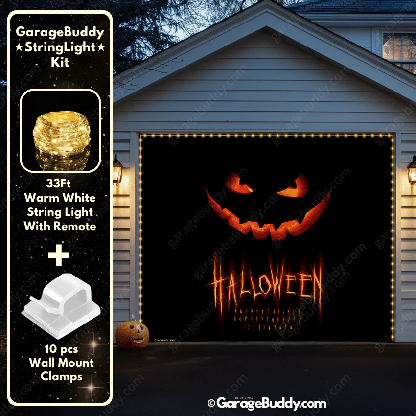 Spooky Halloween | Halloween Garage Door Cover - Image 11