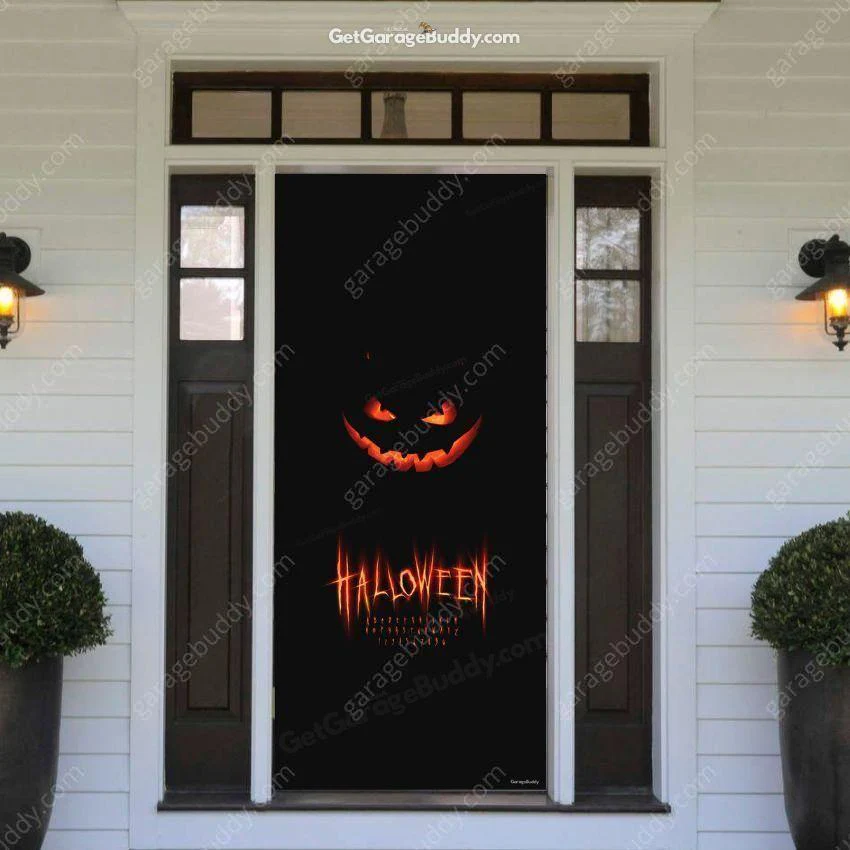 Spooky Halloween | Halloween Front Door Cover - Image 3