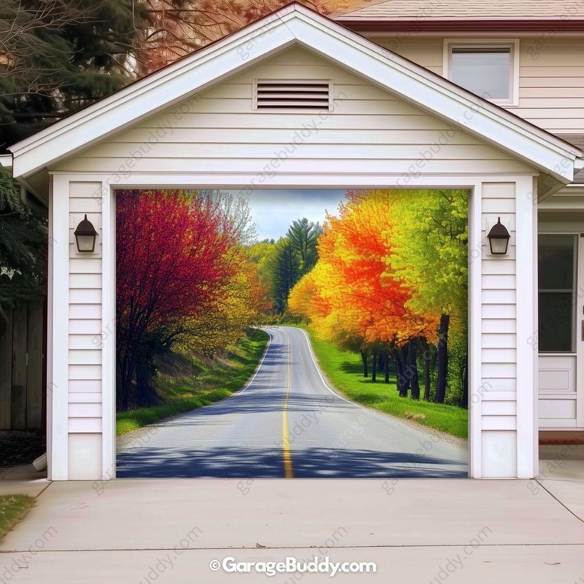 Spring Drive | Nature Garage Door Cover - Image 14