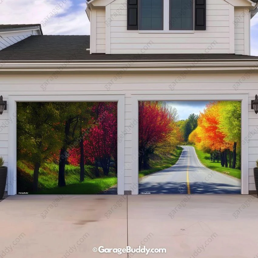 Spring Drive | Nature Garage Door Cover - Image 3