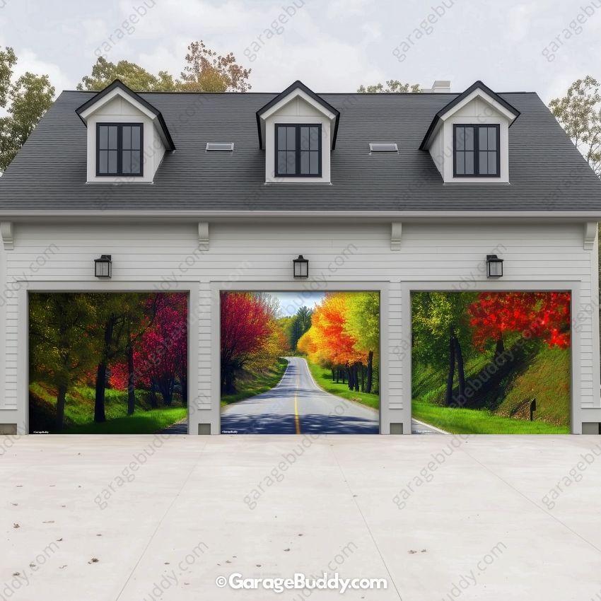 Spring Drive | Nature Garage Door Cover - Image 4