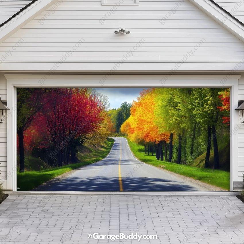 Spring Drive | Nature Garage Door Cover - Image 6