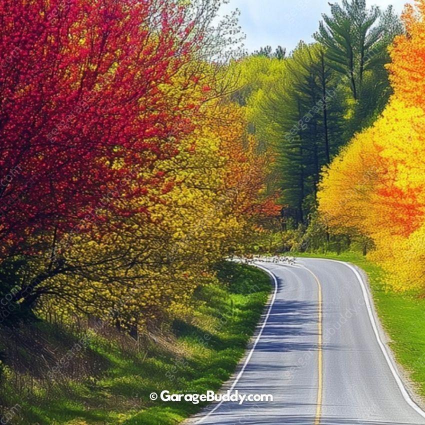 Spring Drive | Nature Garage Door Cover - Image 9