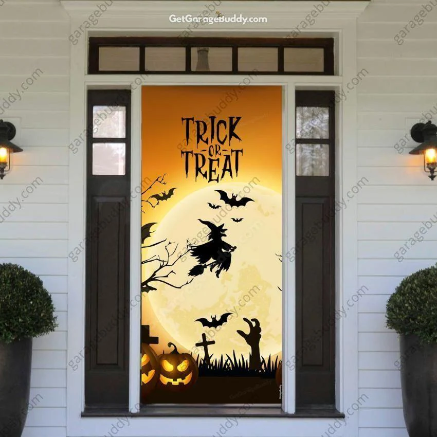 Trick or Treat | Halloween Front Door Cover - Image 3