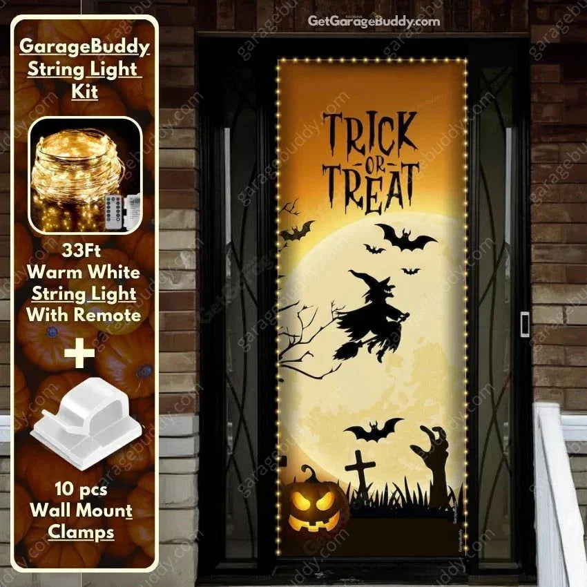 Trick or Treat | Halloween Front Door Cover - Image 5