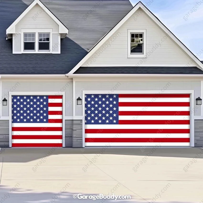 United States Of America Flag | Patriotic Garage Door Cover - Image 12
