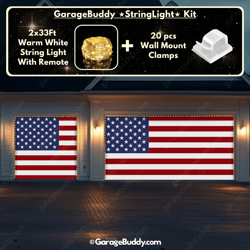 United States Of America Flag | Patriotic Garage Door Cover - Image 15